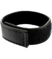 LEATHER BODY - CORREA CUERO AJUSTABLE CON VELCRO PARA PENE NEGRO