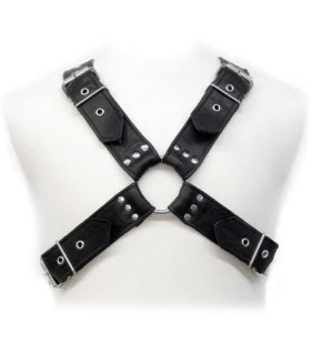LEATHER BODY - BUCKLES HARNESS