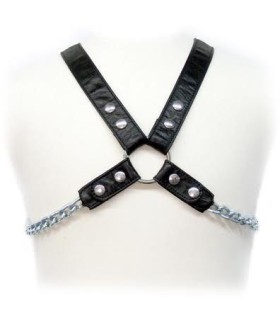 LEATHER BODY - CHAIN HARNESS II