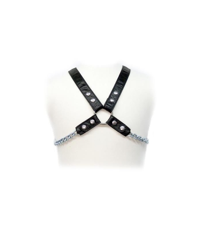 LEATHER BODY - CHAIN HARNESS II