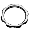 METAL HARD - ANILLO TORQUE METAL PARA PENE Y TESTICULOS 45MM