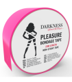 DARKNESS - CINTA PARA BONDAGE ROSA NO PEGAJOSA 15 M