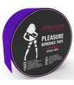 DARKNESS - CINTA PARA BONDAGE LILA ADHESIVA 15M