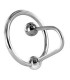 METAL HARD - ANILLA GLANDE CON PLUG