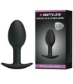 PRETTY LOVE - PLUG ANAL SILICONA 6.5 CM NEGRO