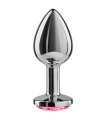 SECRETPLAY - PLUG ANAL ALUMINIO FUCSIA 7 CM