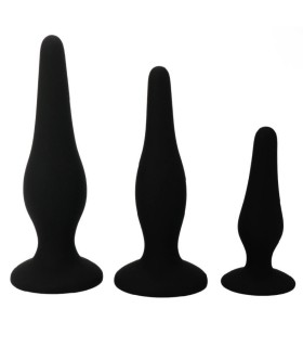 PRETTY LOVE - KIT INICIACION ANAL PLUGS SILICONA