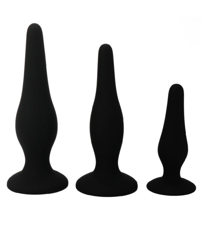 PRETTY LOVE - KIT INICIACION ANAL PLUGS SILICONA