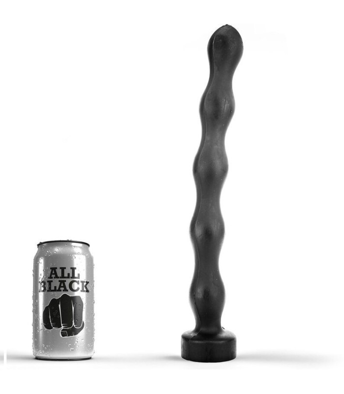 ALL BLACK - ANAL PLUG BALL 32 CM