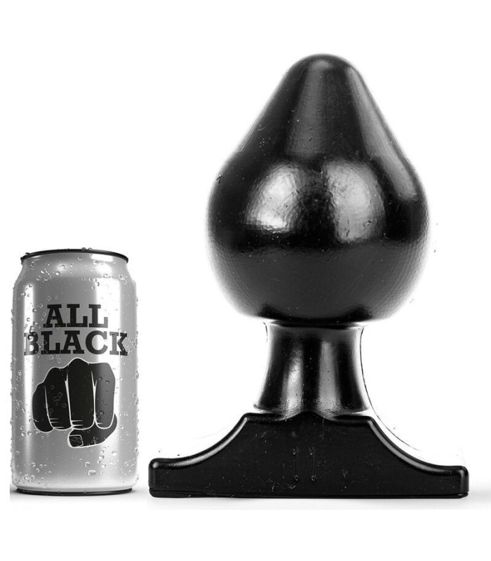 ALL BLACK - ANAL PLUG 19 CM