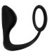 ADDICTED TOYS - PLUG ANAL CON ANILLO PENE NEGRO