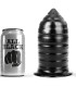 ALL BLACK - ANAL PLUG 16 CM
