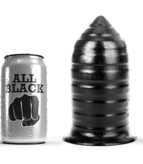 ALL BLACK - ANAL PLUG 16 CM