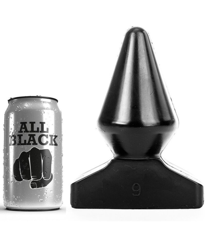 ALL BLACK - ANAL PLUG 18,5 CM