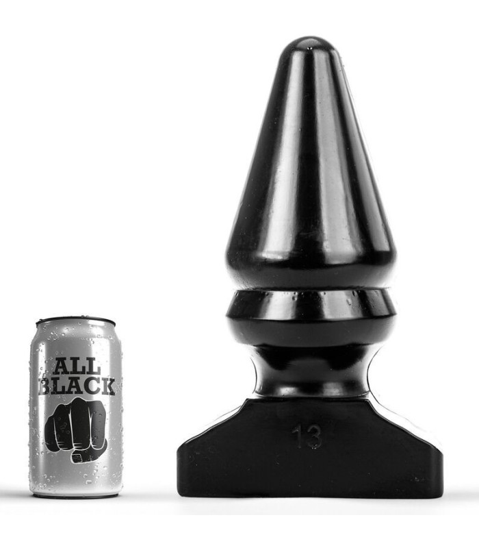 ALL BLACK - ANAL PLUG 28,5 CM