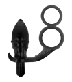 ADDICTED TOYS - PLUG ANAL CON ANILLA DOBLE NEGRO