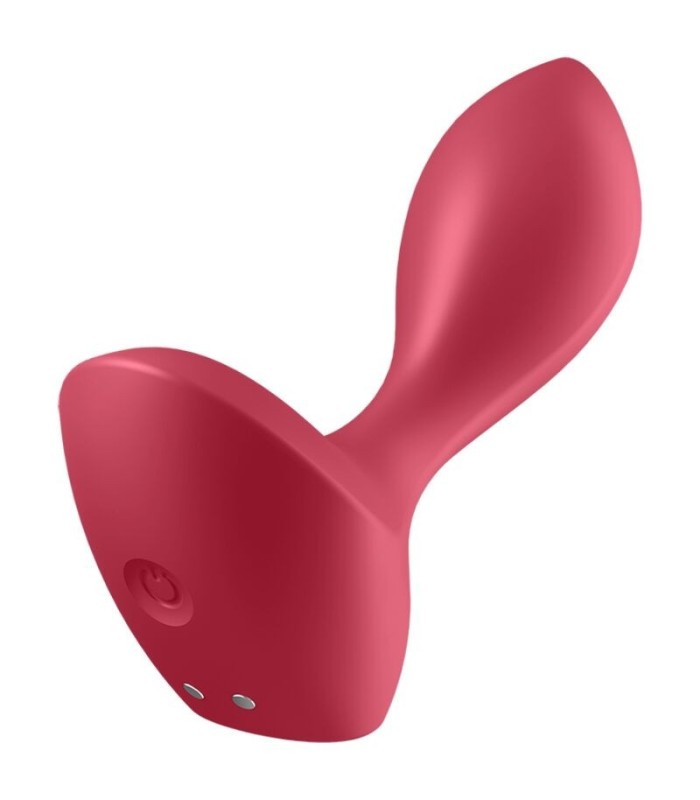 SATISFYER - BACKDOOR LOVER PLUG ANAL VIBRADOR ROJO