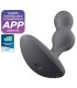 SATISFYER - DEEP DIVER PLUG VIBRADOR APP GRIS