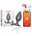 ONINDER - RIO PLUG ANAL VIBRADOR NEGRO - APP GRATUITA