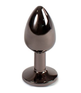 SECRETPLAY - GUNMETAL BUTT PLUG TALLA S 7 CM