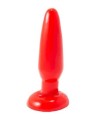 BAILE - PLUG ANAL PEQUEÑO ROJO 15 CM