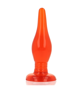 BAILE - PLUG ANAL TACTO SUAVE ROJO 14.2 CM