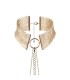 BIJOUX - DÉSIR MÉTALLIQUE COLLAR METLICO DORADO
