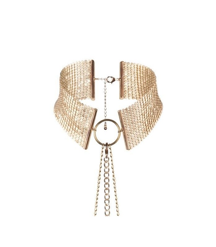 BIJOUX - DÉSIR MÉTALLIQUE COLLAR METLICO DORADO