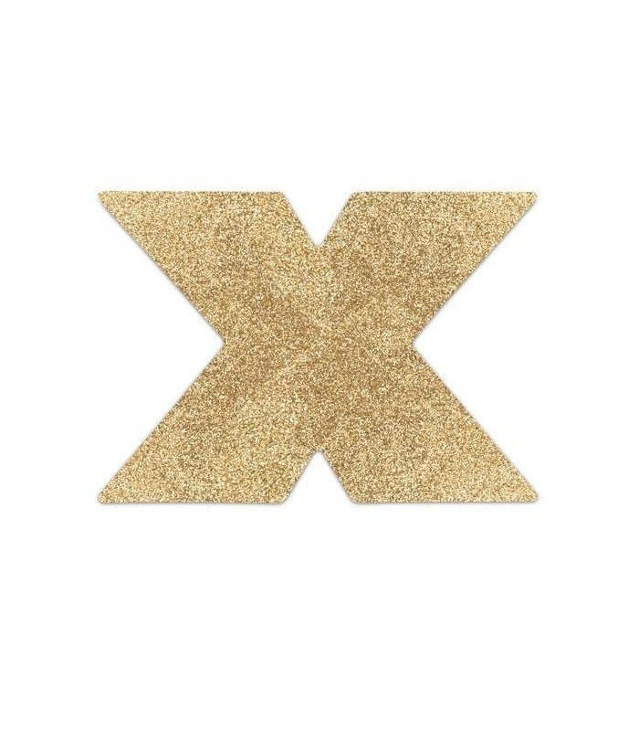 BIJOUX - INDISCRETS PEZONERAS FLASH CRUZ DORADO