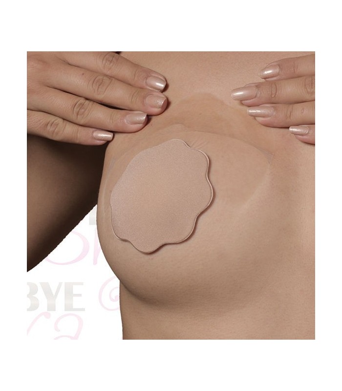 BYE-BRA - REALZADOR PECHOS + CUBREPEZONES DE SILICONA COPA F/H