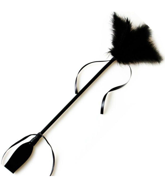 SECRETPLAY - FUSTA & PLUMA NEGRO