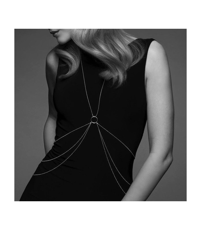 BIJOUX - MAGNIFIQUE CADENAS METLICAS PARA EL CUERPO 8 SILVER