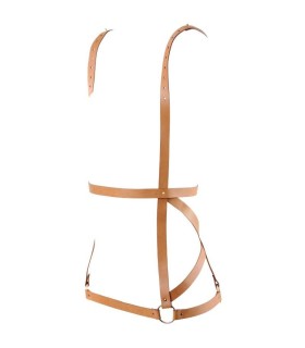 BIJOUX - INDISCRETS MAZE ARNÉS FORMA DE VESTIDO MARRON