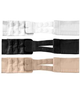 BYE-BRA - EXTENSORES DE CONTORNO FLEXIBLES 2 GANCHOS 3 UDS