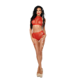 ME-SEDUCE - MONA SET ROJO L/XL