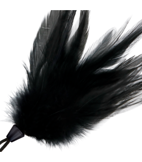 DARKNESS - PLUMA ESTIMULADORA NEGRO 17 CM