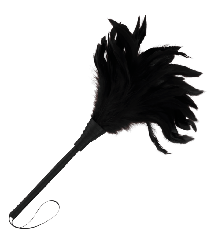 DARKNESS - PLUMA ESTIMULADORA NEGRO LUX