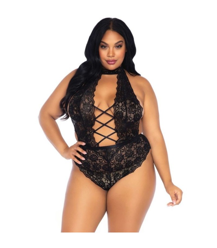 LEG AVENUE - TEDDY ABERTURA FRONTAL TALLA GRANDE