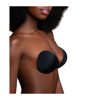 BYE-BRA - SUJETADOR INVISIBLE NEGRO COPA A
