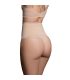 BYE-BRA - FAJA SIN COSTURAS ESTILO TANGA BEIGE TALLA L