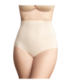 BYE-BRA - PANTIES ALTOS CON RELLENO NALGAS TALLA S