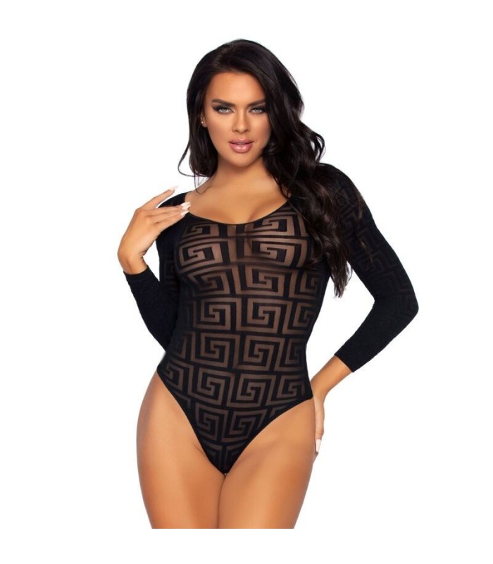 LEG AVENUE - TEDDY DISEÑO MOSAICO TALLA UNICA