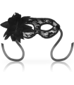 OHMAMA - MASKS ANTIFAZ CON ENCAJES Y FLOR NEGRO