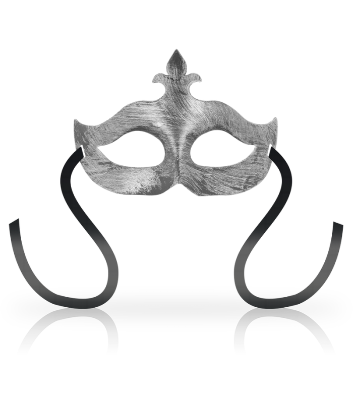 OHMAMA - MASKS ANTIFAZ FLOR DE LIS SILVER