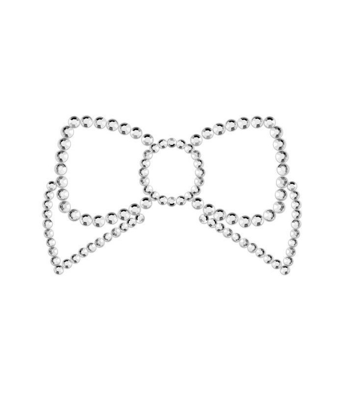 BIJOUX - MIMI BOW CUBRE PEZONES PLATA