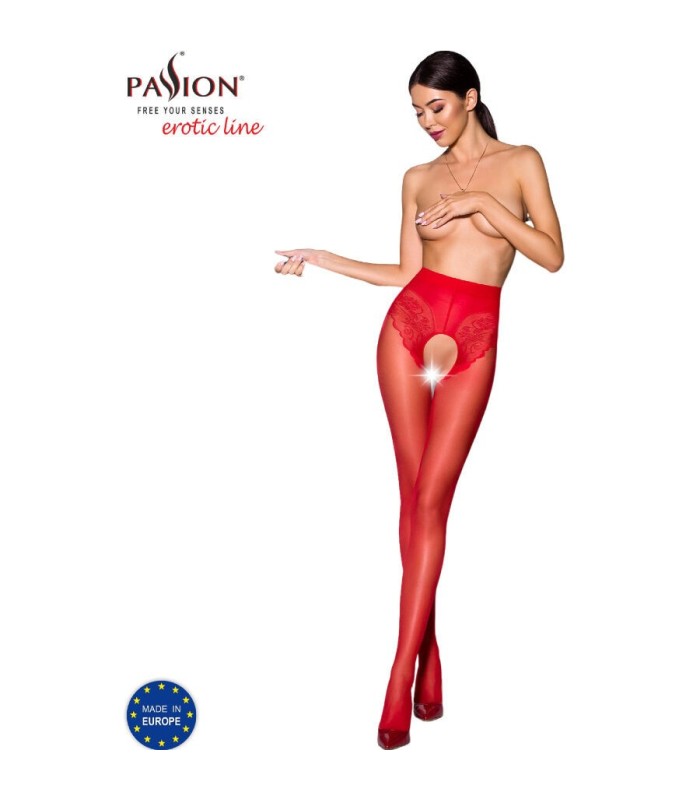 PASSION - TIOPEN 006 MEDIAS ROJO 1/2 30 DEN