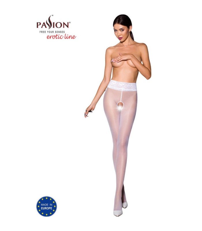 PASSION - TIOPEN 008 MEDIAS BLANCO 1/2 30 DEN