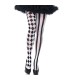 LEG AVENUE - MEDIAS ARLEQUIN NEGRO/BLANCO
