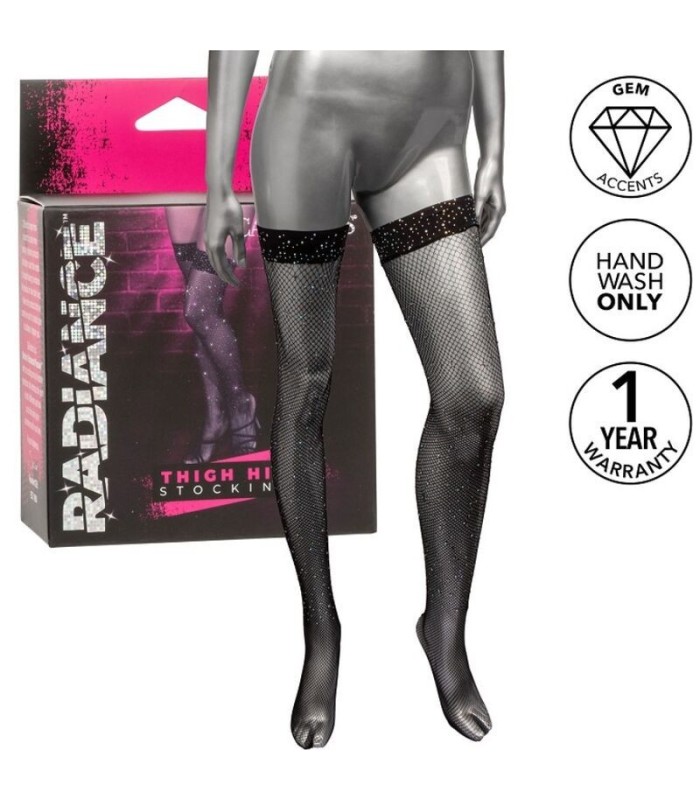 CALEXOTICS - RADIANCE MEDIAS HASTA EL MUSLO PEDRERÍA