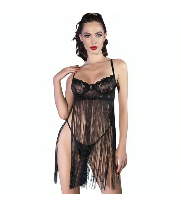 CHILIROSE - CR 4496 BABYDOLL NEGRO S/M